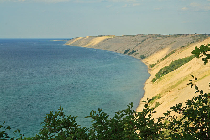 the log slide overlook pictured rocks 