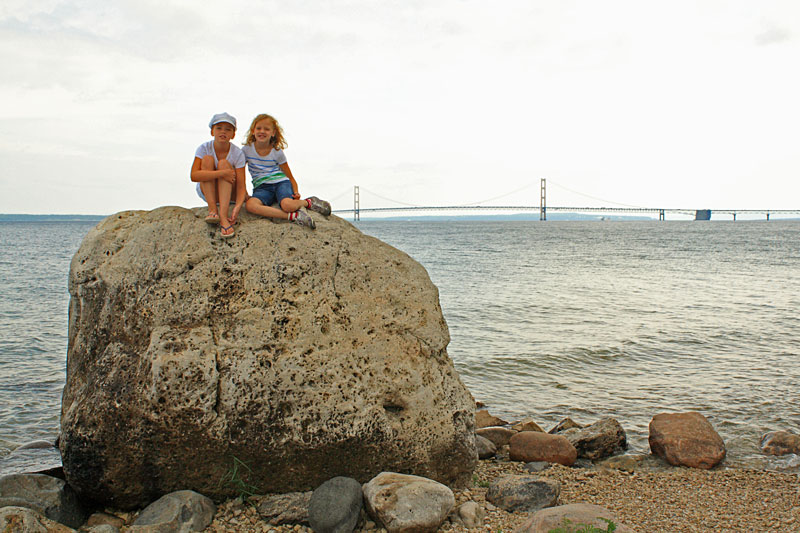 the big rock at mcgulpin point