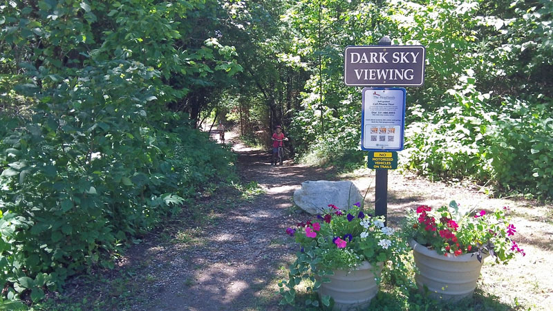 lunch at the headlands dark sky viewing area