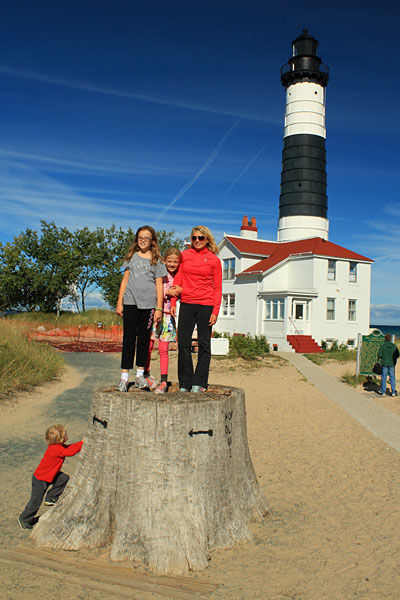 the stump by big sable point lighthouse