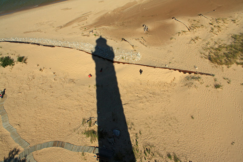 the lighthouse shadow