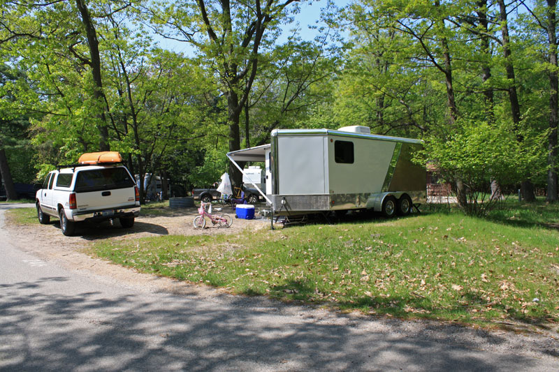 campsite 246 ludington state park