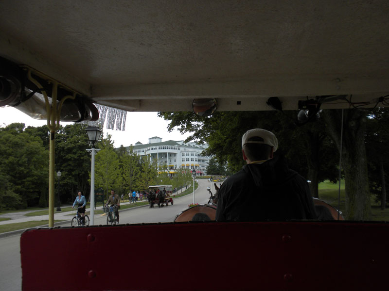 carriage past the grand hotel