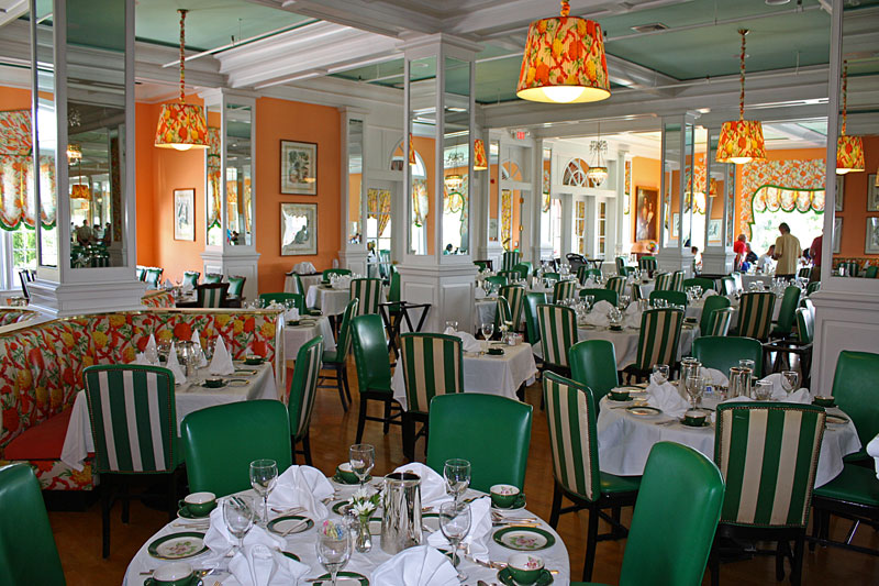 the dinning room at the grand hotel