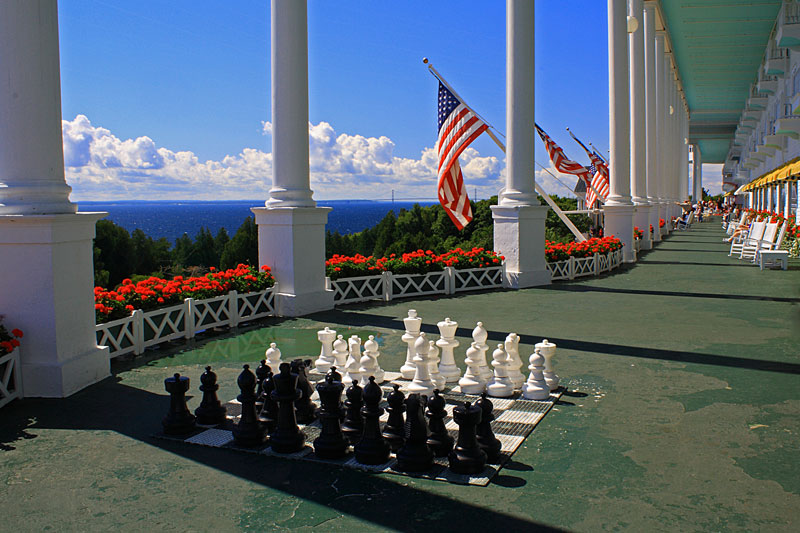 the porch of the grand hotel mackinac island