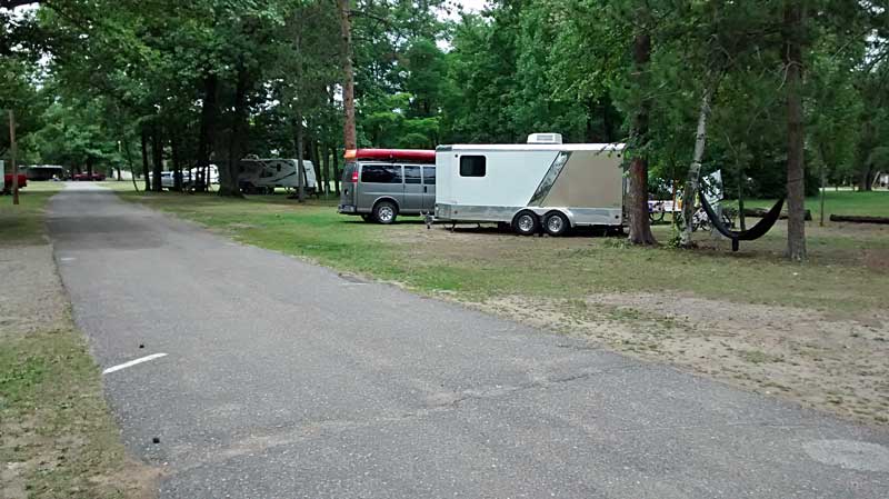 campsite 97 at marquette tourist park