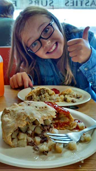 thumbs up for regans first pastie at jean kays