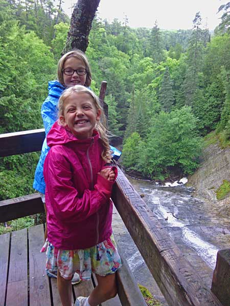 laughing whitefish falls overlook