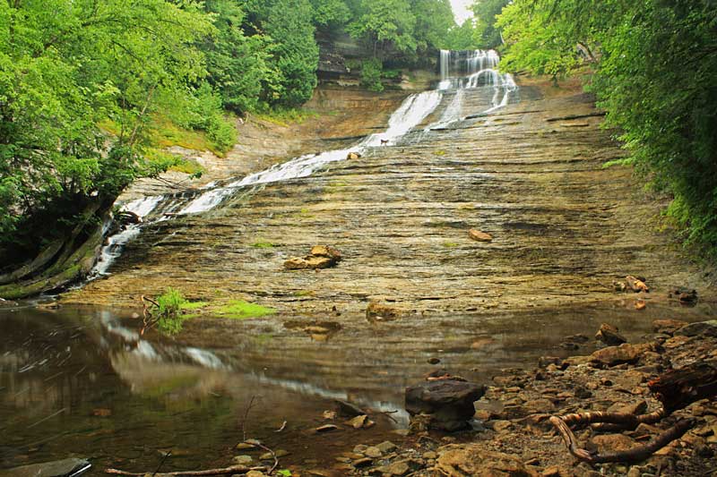 laughing whitefish falls view