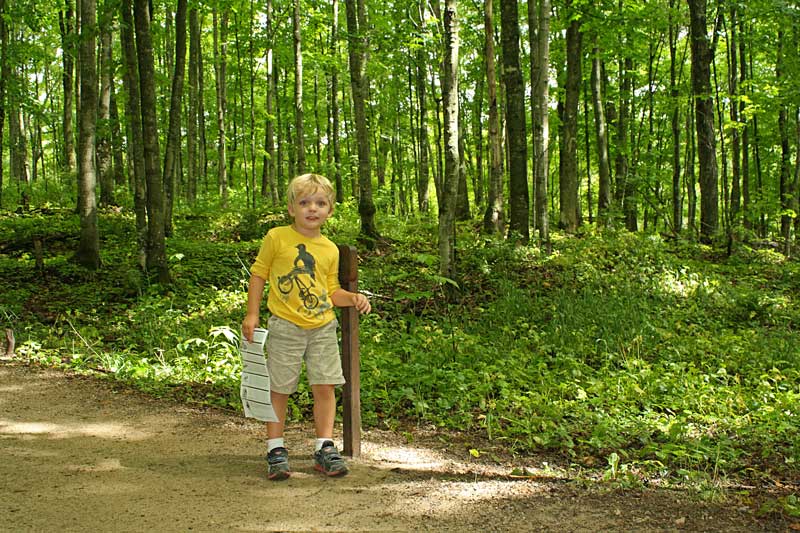 reid on the miners falls trail