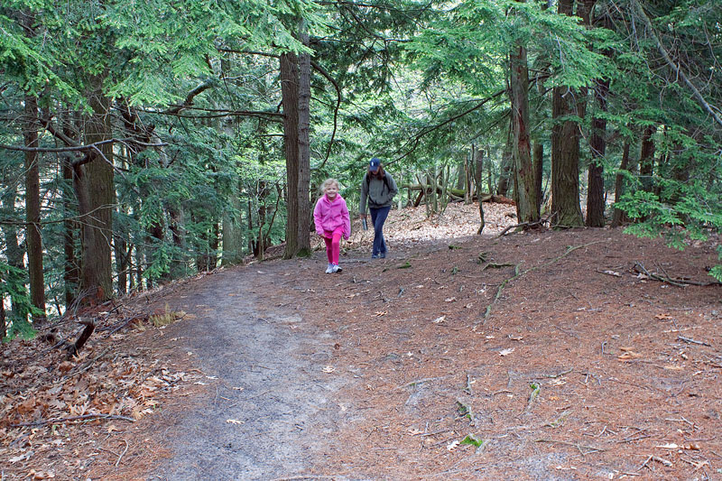 devils kitchen trail muskegon state park