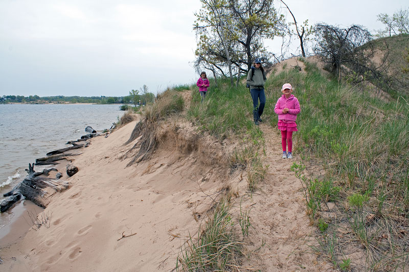 devils kitchen hiking trail muskegon state park