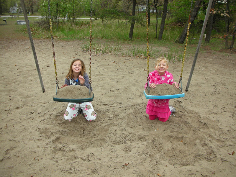 playground channel  campgrounds muskegon state park