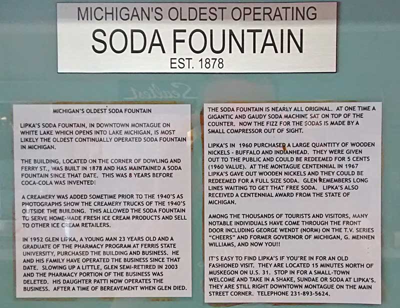 lipka's soda fountain history