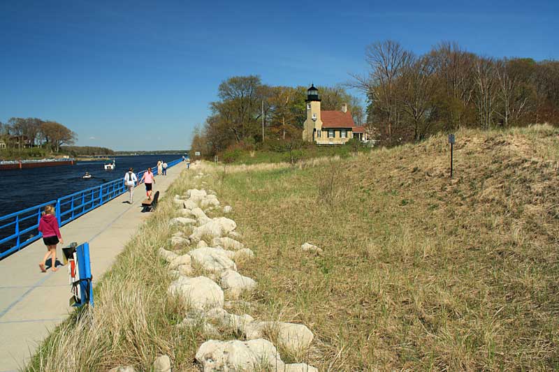 the white river lighthouse