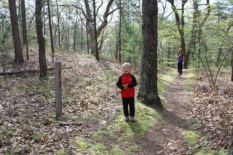 scenic ridge trail markers