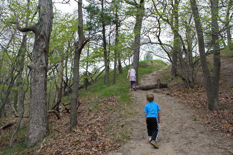 back to the scenic ridge trailhead