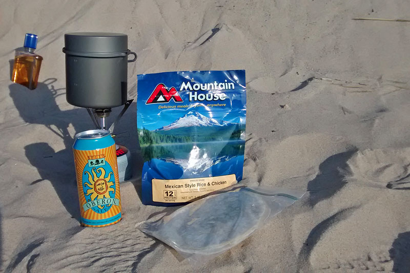 the backpacking dinner nordhouse dunes