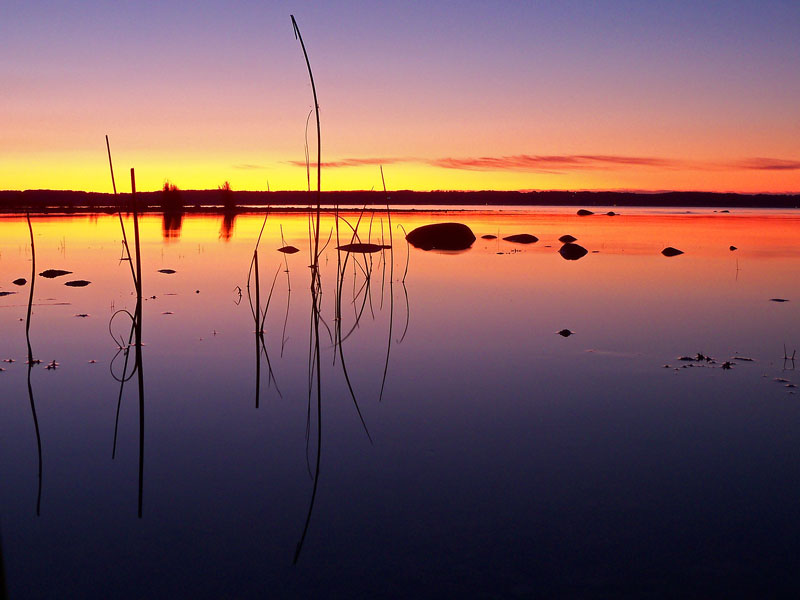 basset island sunset