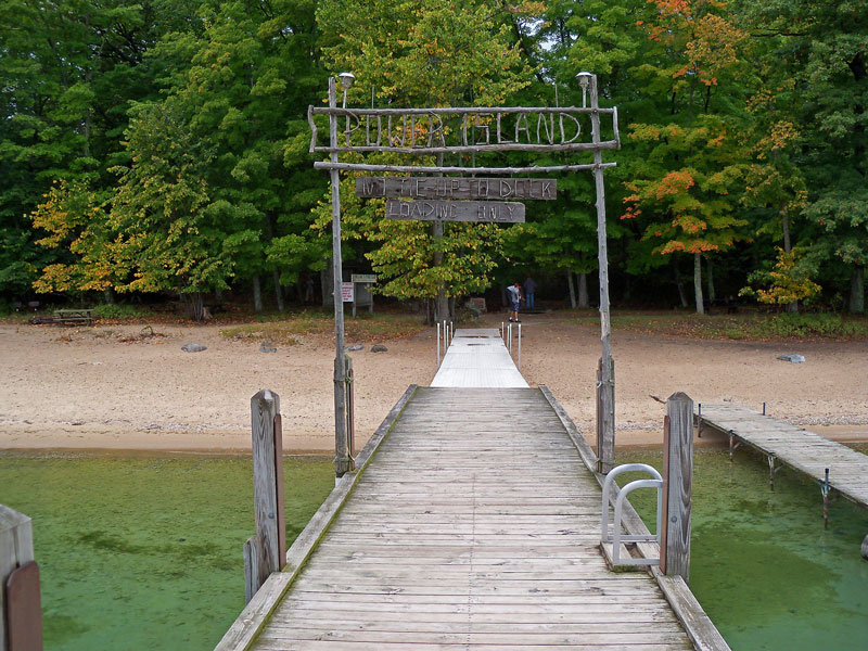 dock on power island