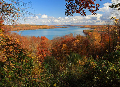 thumbnail of sleeping bear dunes in the fall