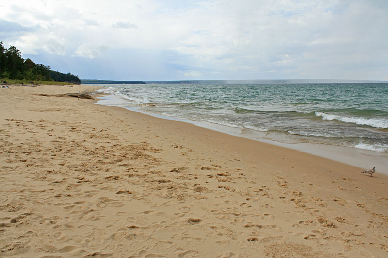 rain comming into miners beach