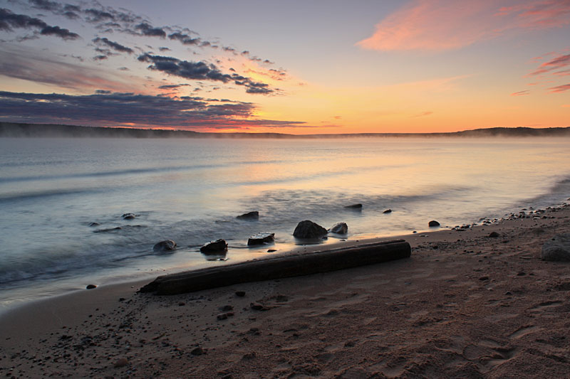 bay furnace sunrise