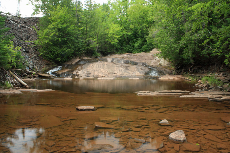 the nonesuch falls with very little water