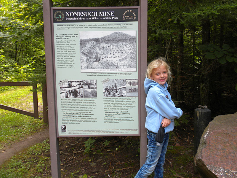 the nonesuch mine and falls