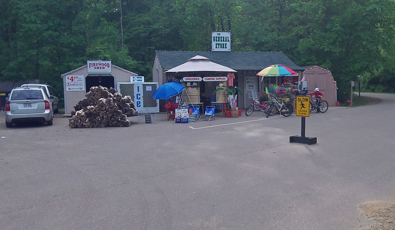 the general camp store at warren dunes campground