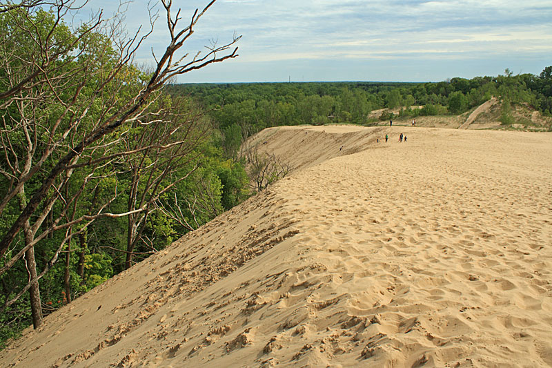 pikes peak at warren dunes state park