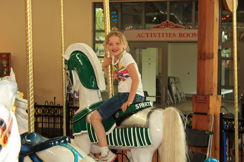 reese silver beach carousel ride