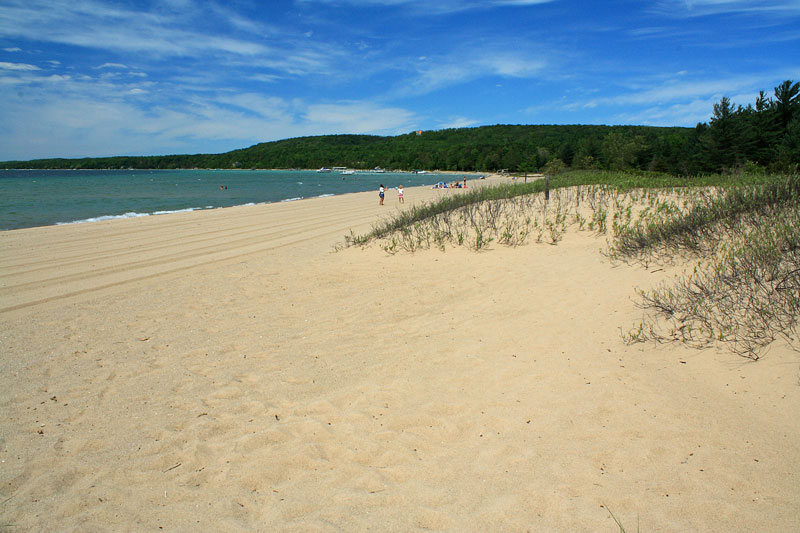 beach area at young state park