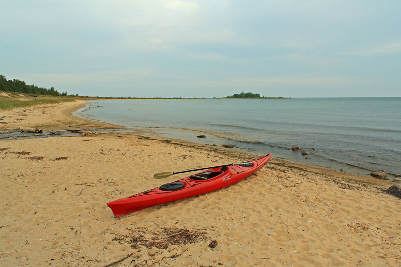 kayaking at fishermans island state park