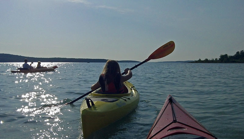 kayaking young state park