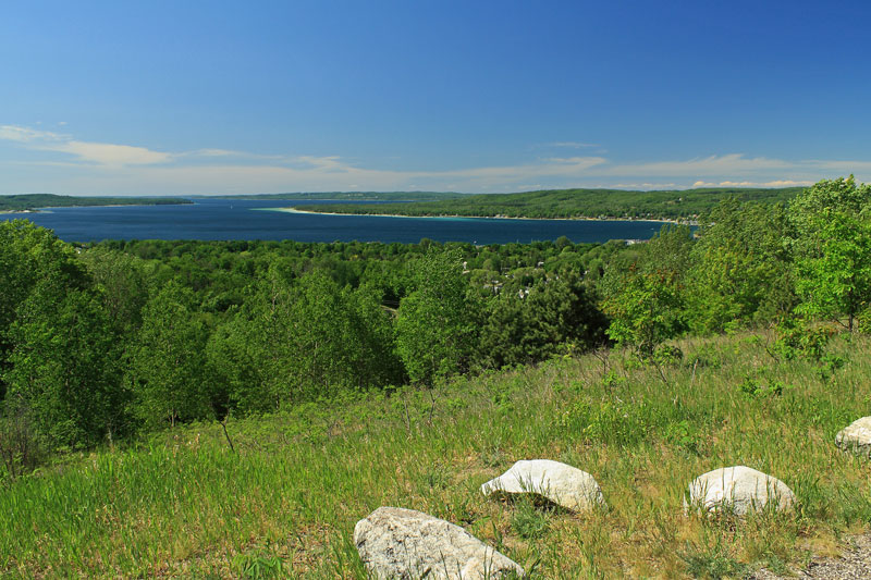 view from avalanche mountain recreation area