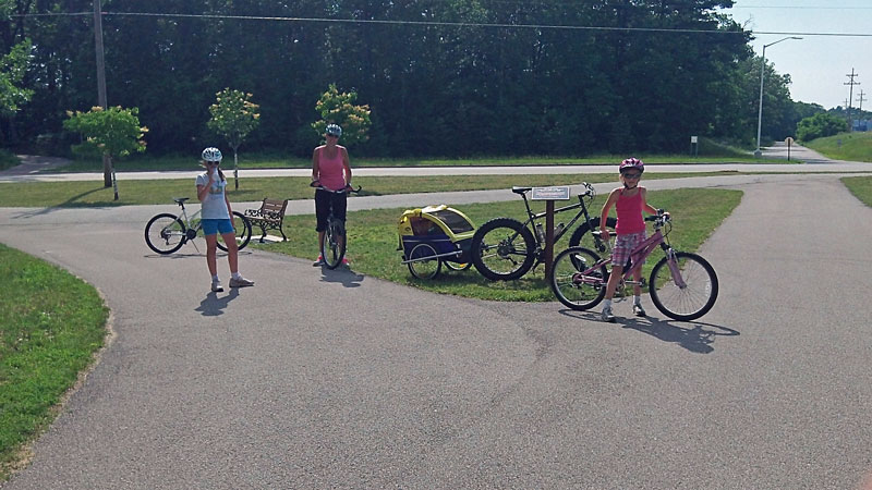 whitehall at the end of the berry junction trail