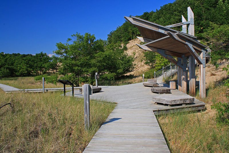 the beach shelter at rosy mound