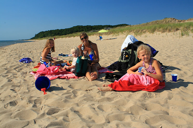 picnic at the rosy mound beach