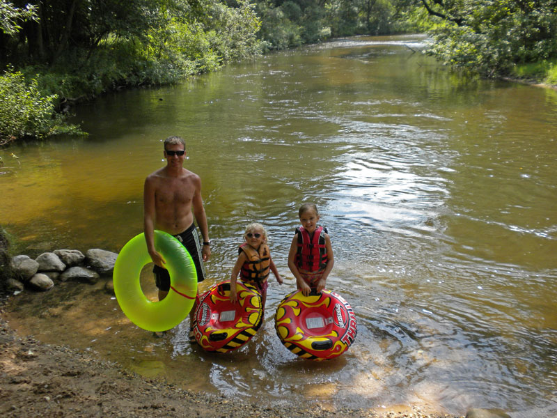 tubing white river mi