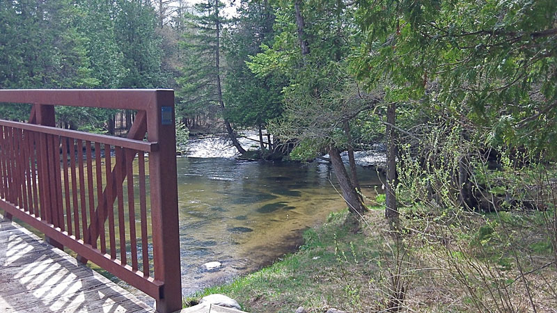 pinney bridge over the jordan river