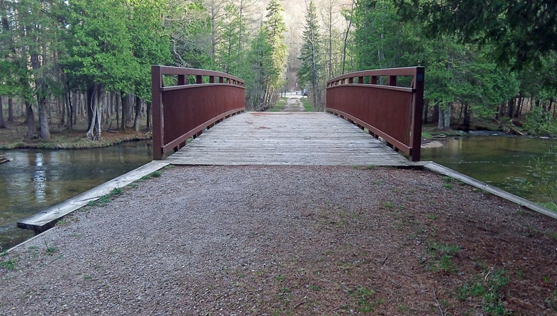 pinney bridge over the jordan river