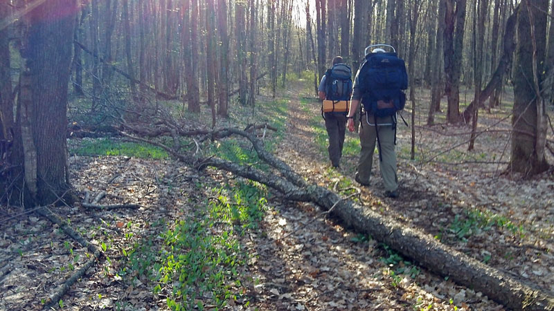 railroad grade on the jordan river pathway