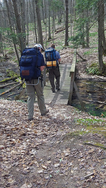 the first creek crossing