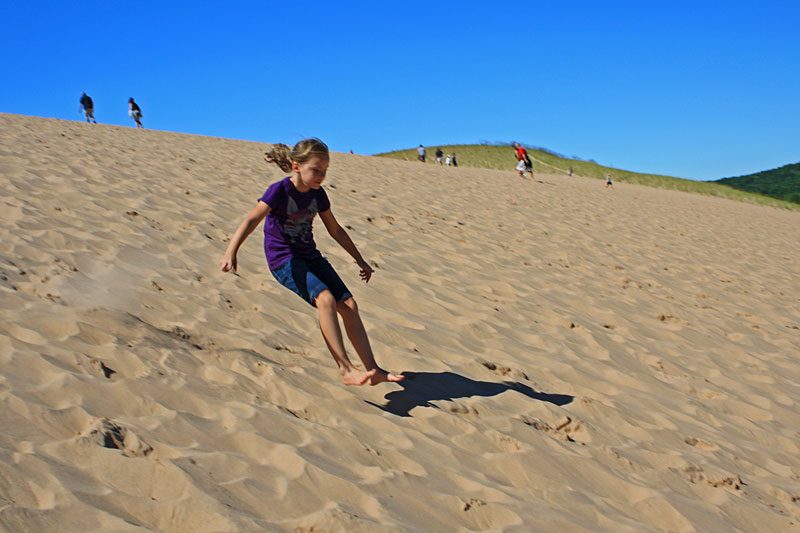 dune climb jump