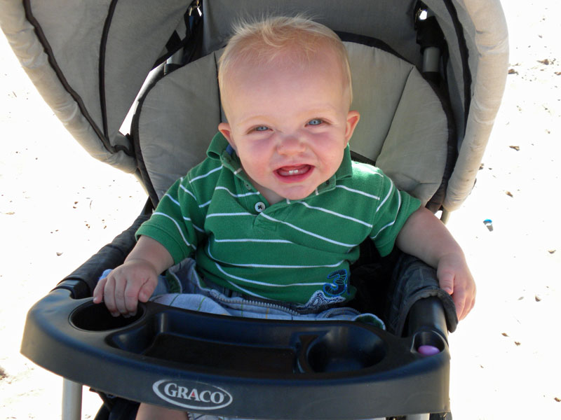 no strollers on the dune climb