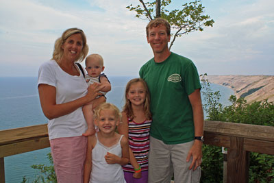 at the log slide overlook pictured rocks national lakeshore